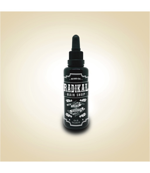 Radikal Hair Shop et Lames & Tradition - Huile à barbe "Old Scents"