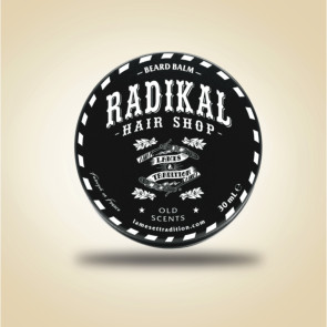 Radikal Hair Shop - Baume à barbe au tabac de Virginie & Bourbon