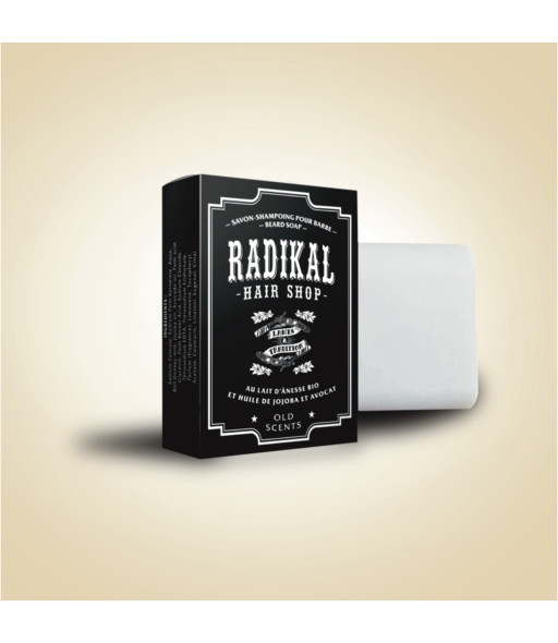 Radikal Hair Shop et Lames & Tradition - Shampoing à barbe Old Scents