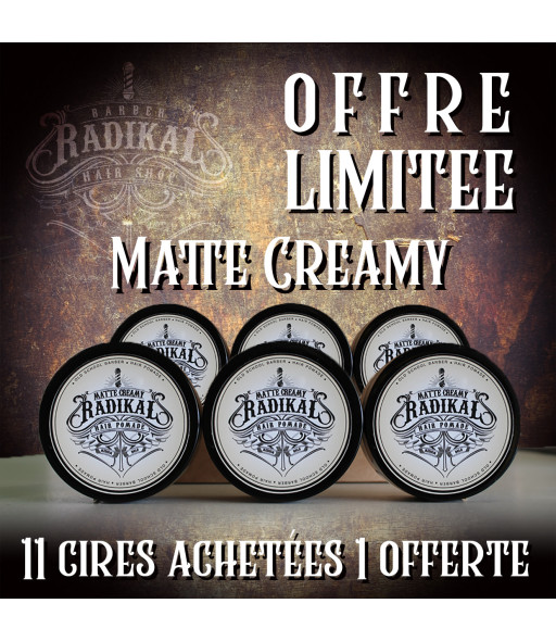 Radikal Hair Shop - Cire cheveux matte creamy