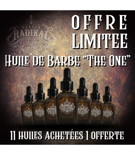 Offre Limitée Huile à Barbe The One 30ml